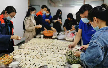 濃情冬至，其樂融融，銳天團隊與客戶共度佳節(jié)